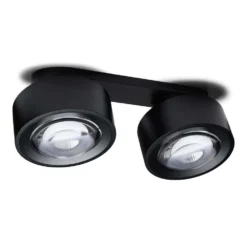 Easy Lens Double Plafondlamp 1800K - 2700K Black - Antidark - Koop Online
