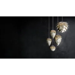 Conia Scherm Geborsteld Geelkoper - Umage - Koop Online 5 Conia Scherm Geborsteld Geelkoper - Umage - Koop Online -Woonverlichting Winkel 5710302020327 conia and silvia brushed brass 2