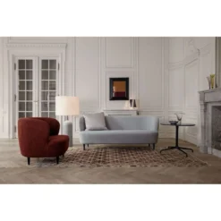 Gravity XL Low Vloerlamp White Marble/Canvas - GUBI - Koop Online -Woonverlichting Winkel 57109028250703