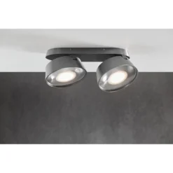 Vantage 2+ Plafondlamp 2700K Titanium - Light-Point - Koop Online -Woonverlichting Winkel 5711389708337vantage 2 titanium3