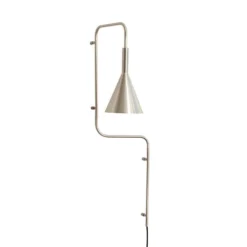Rope Wandlamp Brushed Nickel - Hübsch - Koop Online