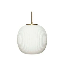 Serene Hanglamp Ø32 Opal/Brass - Hübsch - Koop Online
