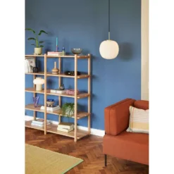 Serene Hanglamp Ø32 Opal/Brass - Hübsch - Koop Online -Woonverlichting Winkel 57127721131105
