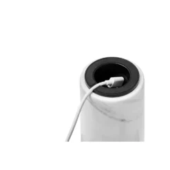 Kizu Portable Taffellamp White Marble - New Works - Koop Online -Woonverlichting Winkel 5712826217108new works kizu portable table lamp white marble front3