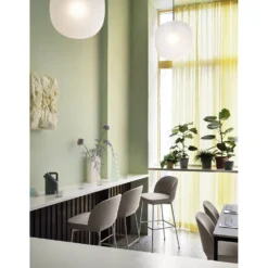 Rime Hanglamp Ø37 White/Grey - Muuto - Koop Online -Woonverlichting Winkel 5713294581135 rime pendel oe37 whitegrey muuto3