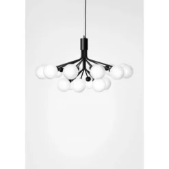 Apiales 18 Lichtkroon Satin Black/Opal White - Nuura - Koop Online -Woonverlichting Winkel 571383905182620apiales201820lysekrone20satin20blackopal20white20 20nuura 3