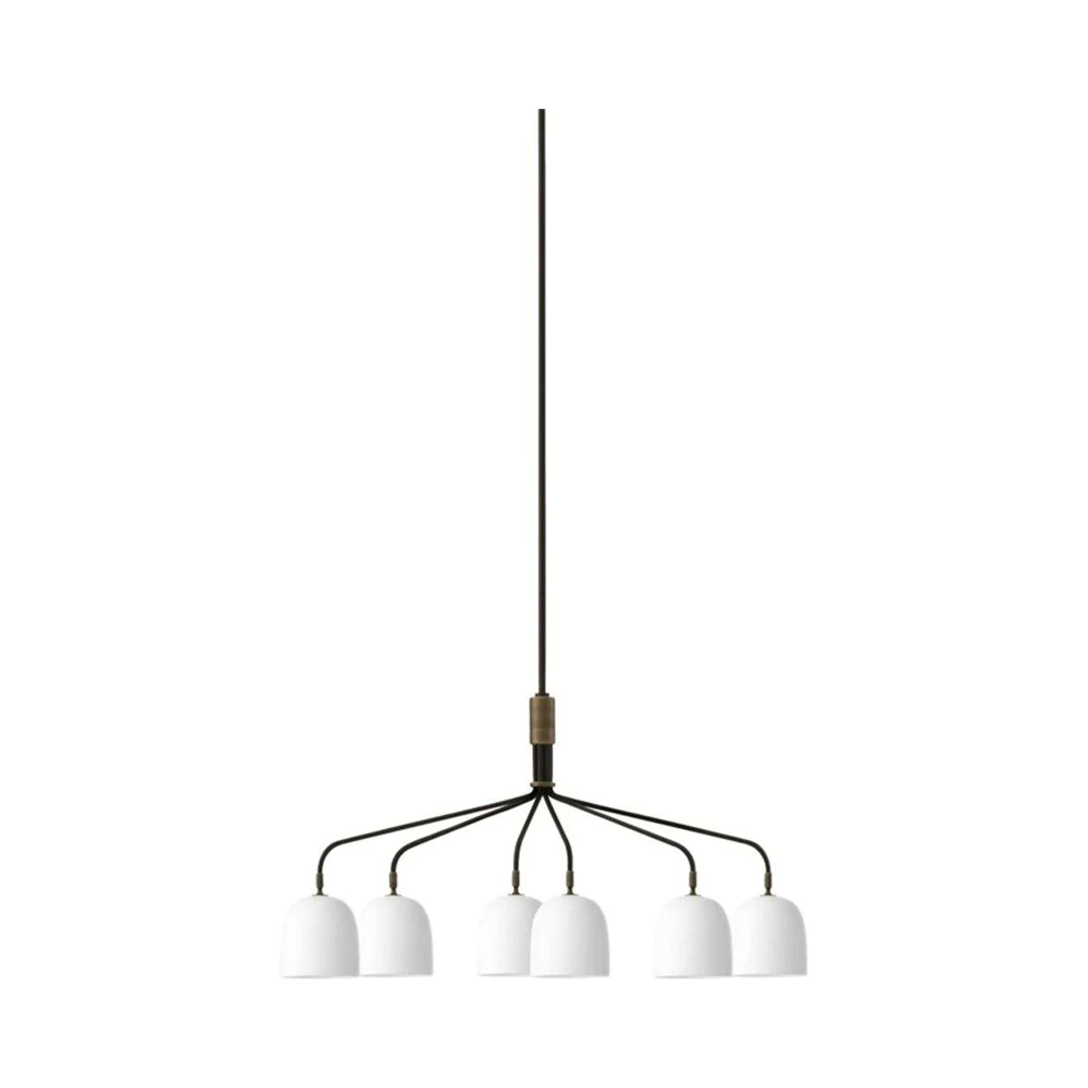 Howard 6 Kroonluchter Bone China - GUBI - Koop Online 1 Howard 6 Kroonluchter Bone China - GUBI - Koop Online