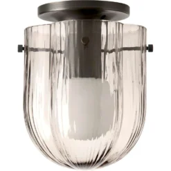 Seine Plafondlamp Smoke/Antique Brass - GUBI - Koop Online