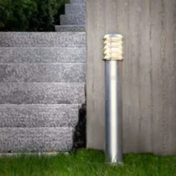 Alta E27 LED Buiten Bollard Groot Zwart - Norlys - Koop Online -Woonverlichting Winkel 70428914750653