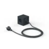 Square 1 USB A & Magnet 1,8m Stockholm Black - Avolt - Koop Online