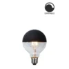 Lichtbron LED 2,8W Globe Ø95 Topforspejlet E27 Black - Globen Lighting - Koop Online