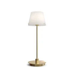 Gil Il Grande Tafellamp Satin/Brass - Herstal - Koop Online