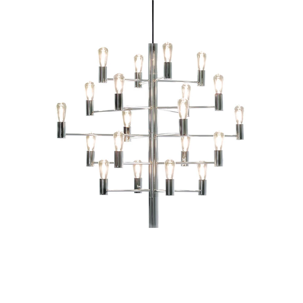 Manola 20 Kroonluchter Chrome - Herstal - Koop Online 1 Manola 20 Kroonluchter Chrome - Herstal - Koop Online