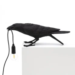 Bird Lamp Playing Tafellamp Zwart - Seletti - Koop Online