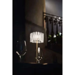 Accordéon Battery Taffellamp Prism/White - Slamp - Koop Online -Woonverlichting Winkel 80247270902454