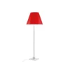 Costanza VloerLamp Met Dimmer Alu/Primary Red - Luceplan - Koop Online