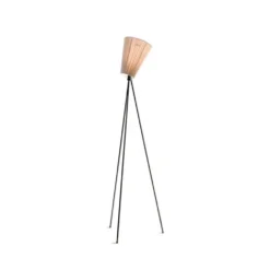 Oslo Wood VloerLamp Zwart/Beige - Northern - Koop Online