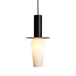 Harakiri Hanglamp Zwart/Opal - Design By Us - Koop Online