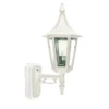 Rimini/Milano Up Buiten Wandlamp Met Hoekbeslag Wit - Norlys - Koop Online