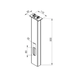 Asker LED Buiten Bollard Grafit - Norlys - Koop Online 8 Asker LED Buiten Bollard Grafit - Norlys - Koop Online -Woonverlichting Winkel 820090008862420asker20led20udendc3b8rs20pullert20grafit20 20norlys 4