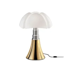 Minipipistrello Tafellamp Dimmable Goud - Martinelli Luce - Koop Online