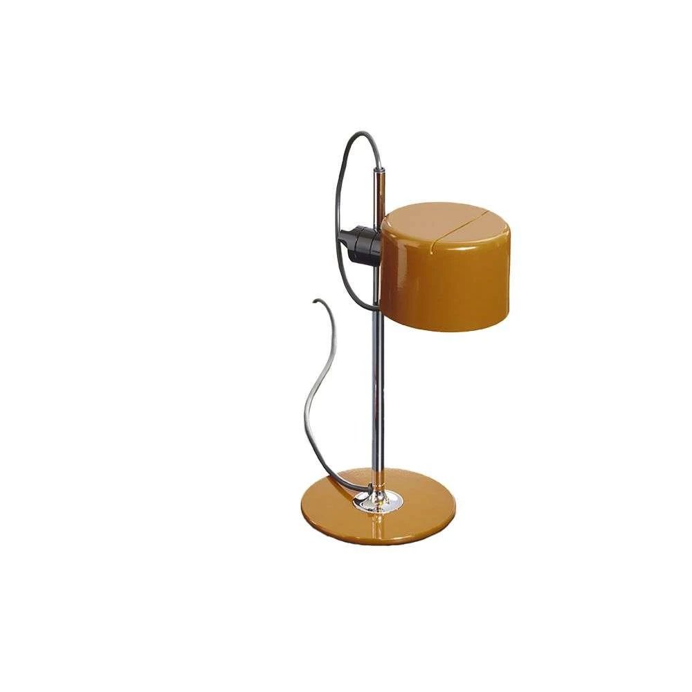 Coupe Mini Tafellamp Mustard Yellow - Oluce - Koop Online 1 Coupe Mini Tafellamp Mustard Yellow - Oluce - Koop Online