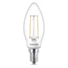 Lichtbron LED 3W Glas Kaars (300Lm) Dimbaar E14 - Philips - Koop Online