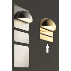 Lampenscherm Small Naambord XS 2 Verdeeld Gebroken/Koper - Light-Point - Koop Online -Woonverlichting Winkel Navneplade XS 17