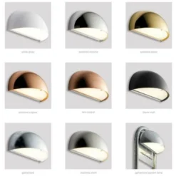 Lampenscherm Wandlamp 105W LED Zwart - Light-Point - Koop Online -Woonverlichting Winkel Rorhat. m17