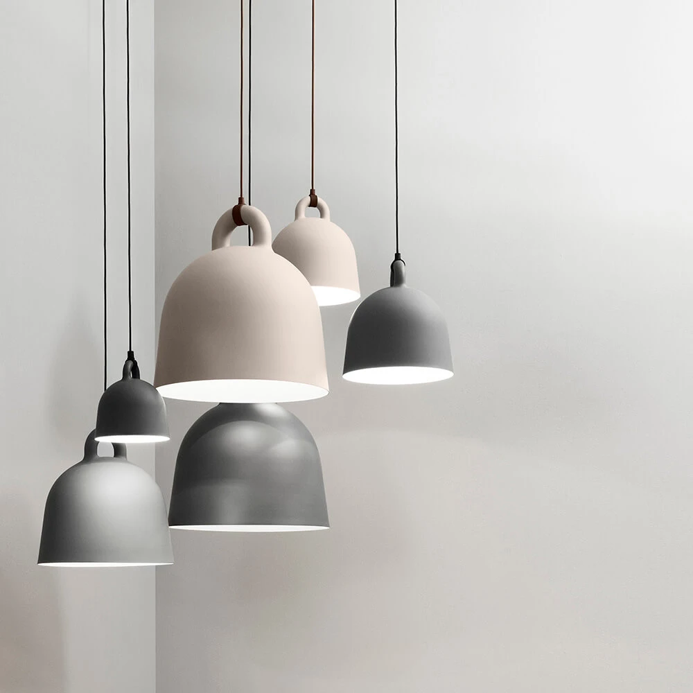 Bell Hanglamp X-Small Gray - Normann Copenhagen - Koop Online 3 Bell Hanglamp X-Small Gray - Normann Copenhagen - Koop Online - Afbeelding 3